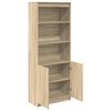 vidaXL Highboard Sonoma-Eiche 70x35x180 cm Holzwerkstoff