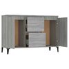 vidaXL Sideboard Grau Sonoma 102x35x70 cm Holzwerkstoff