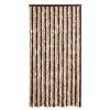 vidaXL Fliegenvorhang Beige und Hellbraun 100x230 cm Chenille