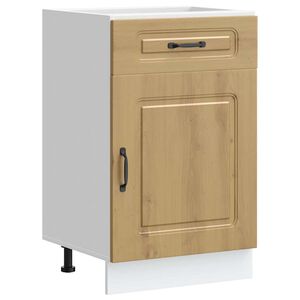 vidaXL K&uuml;chenunterschrank Kalmar Artisan-Eiche Holzwerkstoff