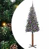 vidaXL Schlanker Weihnachtsbaum Gr&uuml;n 180 cm