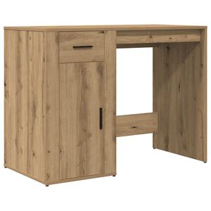 vidaXL Schreibtisch Artisan-Eiche 100x49x75 cm Holzwerkstoff