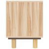 vidaXL TV-Schrank Braun 105x30x40 cm Massivholz Kiefer Natur-Rattan