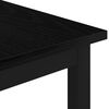 vidaXL Couchtisch Schwarz Eichen-Optik 40 x 40 x 36 cm Holzwerkstoff