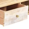 vidaXL Couchtisch 88x60x40 cm Massivholz Mango