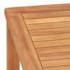 vidaXL 5-teiliges Garten-Ess-Set 140 x 80 cm Massivholz Teak