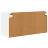 vidaXL K&uuml;chenschrank mit T&uuml;r 2 pcs Wei&szlig; 60 x 31 x 40 cm Holzwerkstoff