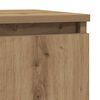 vidaXL Sideboard Artisan-Eiche 57x34x76 cm Holzwerkstoff