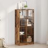 vidaXL Highboard Altholz 68 x 37 x 142 cm Holzwerkstoff