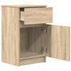 vidaXL Nachttisch Sonoma-Eiche 39x35x65 cm Holzwerkstoff