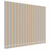 vidaXL Ersatzstoff f&uuml;r Markise Orange und Blau 400x300 cm Polyester