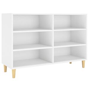 vidaXL Sideboard Wei&szlig; 103,5x35x70 cm Holzwerkstoff