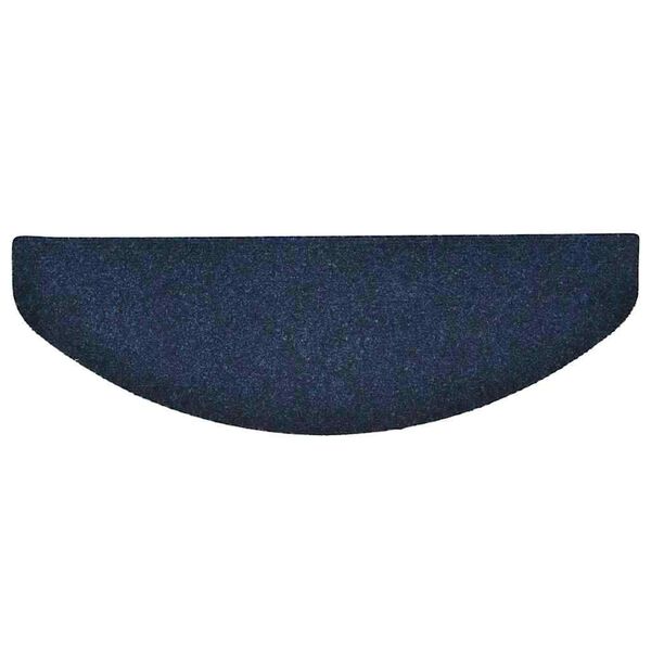 vidaXL Stufenmatten Selbstklebend 20 Stk. 65x21x4 cm Marineblau Halbrund Gro&szlig;