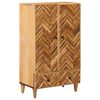 vidaXL Stauraumschr&auml;nke Braun 60 x 33,5 x 100 cm Massivholz Mango