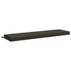 vidaXL Bankkissen SOEST 100 % Polyester Anthrazit 140 x 40 x 8 cm
