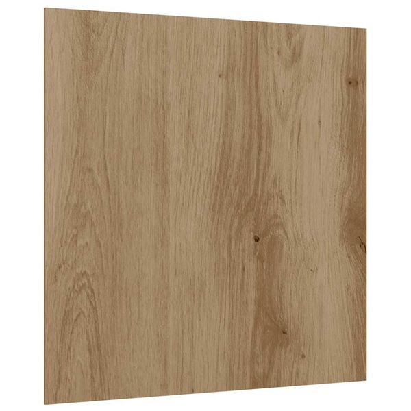 vidaXL Dekoplatten 12 pcs Artisan-Eiche 30 x 30 x 0.3 cm Holzwerkstoff