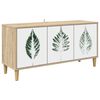 vidaXL TV-Schrank HANAU 102 x 33 x 50 cm Sonoma Holzwerkstoff