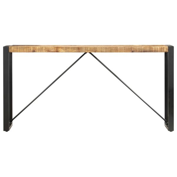 vidaXL Konsolentisch 150x35x76 cm Massivholz Mango