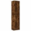 vidaXL Hochschrank Schmal R&auml;uchereiche 50x42,5x225 cm Holzwerkstoff
