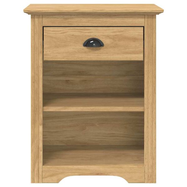 vidaXL Nachttisch BODO Honigbraun 53 x 38,5 x 67 cm Holzwerkstoff