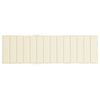 vidaXL Sonnenliegen-Auflage Creme 200x70x3 cm Oxford-Gewebe