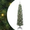 vidaXL K&uuml;nstlicher Weihnachtsbaum mit 300 LEDs mit St&auml;nder Gr&uuml;n 180 cm