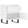 vidaXL Nachttische 2 Stk. Wei&szlig; 40x35x50 cm Holzwerkstoff