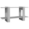 vidaXL B&uuml;cherregal Grau Sonoma 100x30x51 cm Holzwerkstoff