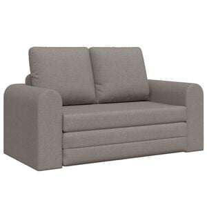 vidaXL Schlafsofa Taupe 148 x 71 x 83 cm Stoff