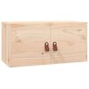 vidaXL Wandschrank 60x30x30 cm Massivholz Kiefer