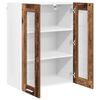 vidaXL H&auml;ngeschrank mit Speicher Altholz 60 x 31 x 80 cm Holzwerkstoff