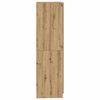vidaXL Kleiderschrank Artisan-Eiche 90x52x200 cm Holzwerkstoff