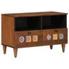 vidaXL Couchtisch Braun 80 x 54 x 40 cm Massivholz Mango