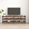 vidaXL TV-Schrank Räuchereiche 160x30x50 cm Holzwerkstoff
