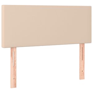 vidaXL Kopfteil Cappuccino-Braun 80x5x78/88 cm Kunstleder