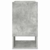 vidaXL Beistelltisch Beton Grau 30 x 30 x 56 cm Holzwerkstoff