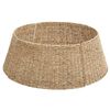 vidaXL Weihnachtsbaumkragen Rund Natur 60 x 60 x 22 cm das Seegras