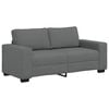 vidaXL 2-Sitzer-Sofa Dunkelgrau 180x77x82 cm Stoff