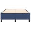 vidaXL Boxspringbettgestell Blau 120x200 cm Stoff