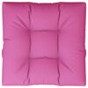 vidaXL Palettenkissen Rosa 80x80x12 cm Stoff