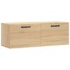 vidaXL Wandschrank Sonoma-Eiche 100x36,5x35 cm Holzwerkstoff