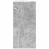vidaXL Beistelltisch Beton Grau 29,6 x 29,6 x 60 cm Holzwerkstoff