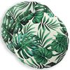 vidaXL Kissenbezug 2 pcs HEERLEN Blattmuster &Oslash; 60 cm Polyester