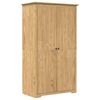 vidaXL Kleiderschrank BODO Wei&szlig; 99x53,5x173 cm Massivholz Kiefer