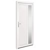 vidaXL Haust&uuml;r Wei&szlig; 98x208 cm PVC