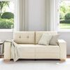 vidaXL Loveseat-Sofa Leinen 180x77x82 cm