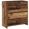 vidaXL Badunterschrank Altholz 78,5 x 37,5 x 81 cm Holzwerkstoff