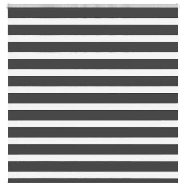 vidaXL Doppelrollo Schwarz 150x100 cm Stoffbreite 145,9 cm Polyester