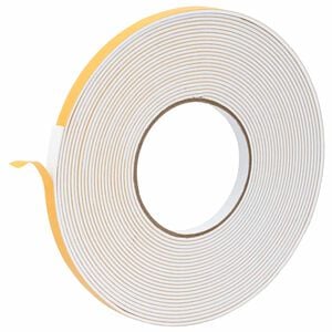 vidaXL Selbstklebendes Schaumstoffband 10 pcs Wei&szlig; 10mm x 10m