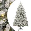 vidaXL K&uuml;nstlicher Weihnachtsbaum 270 cm 300 LEDs Warmes Wei&szlig;